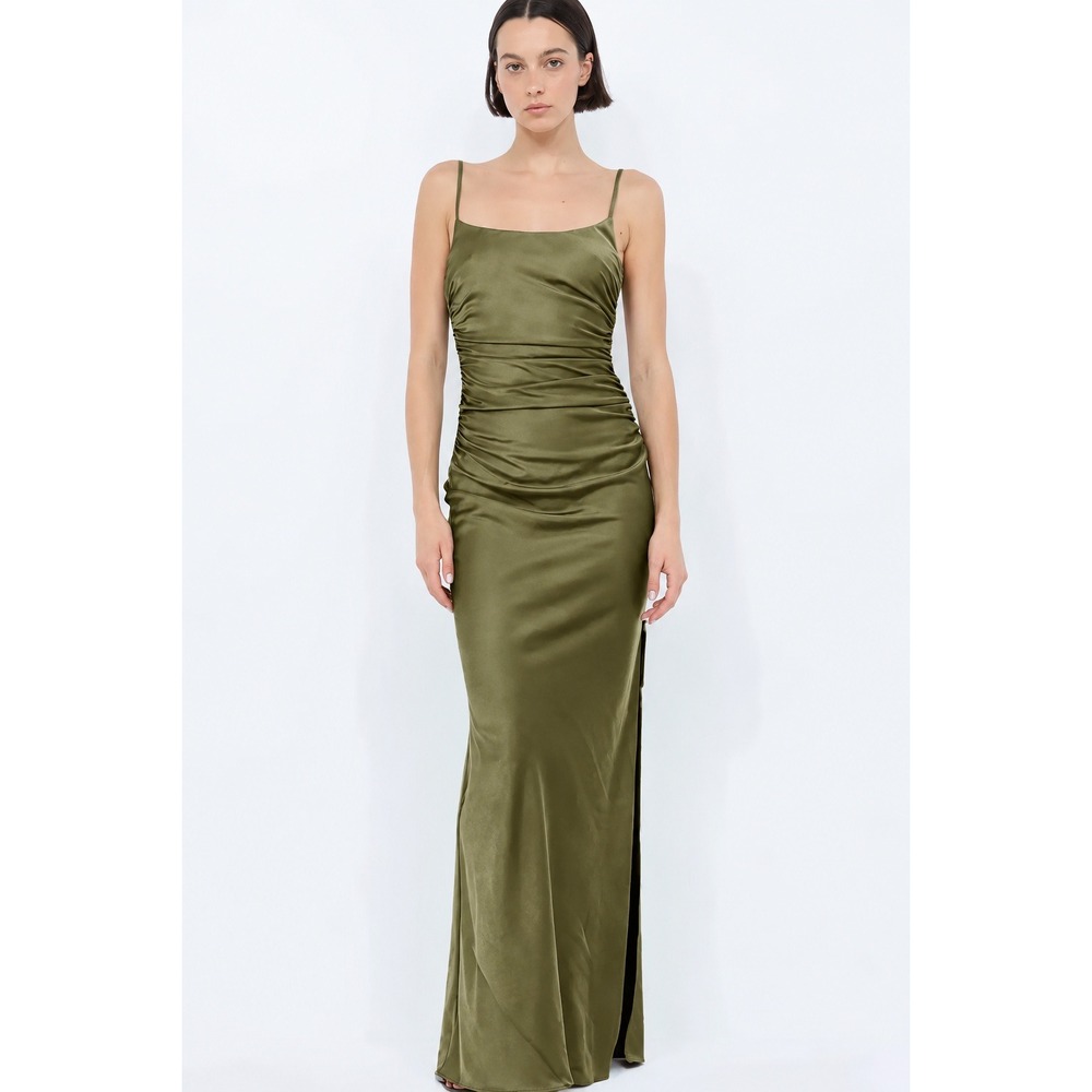 Bec + Bridge Ruched Maxi Dress Women Size 6